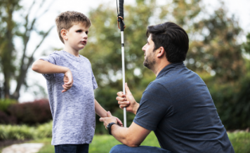 Eric with child